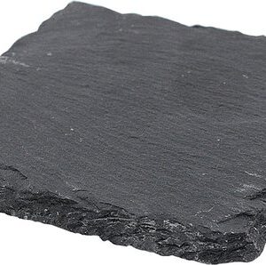 Leisteen onderzetter, ca 100x100mm